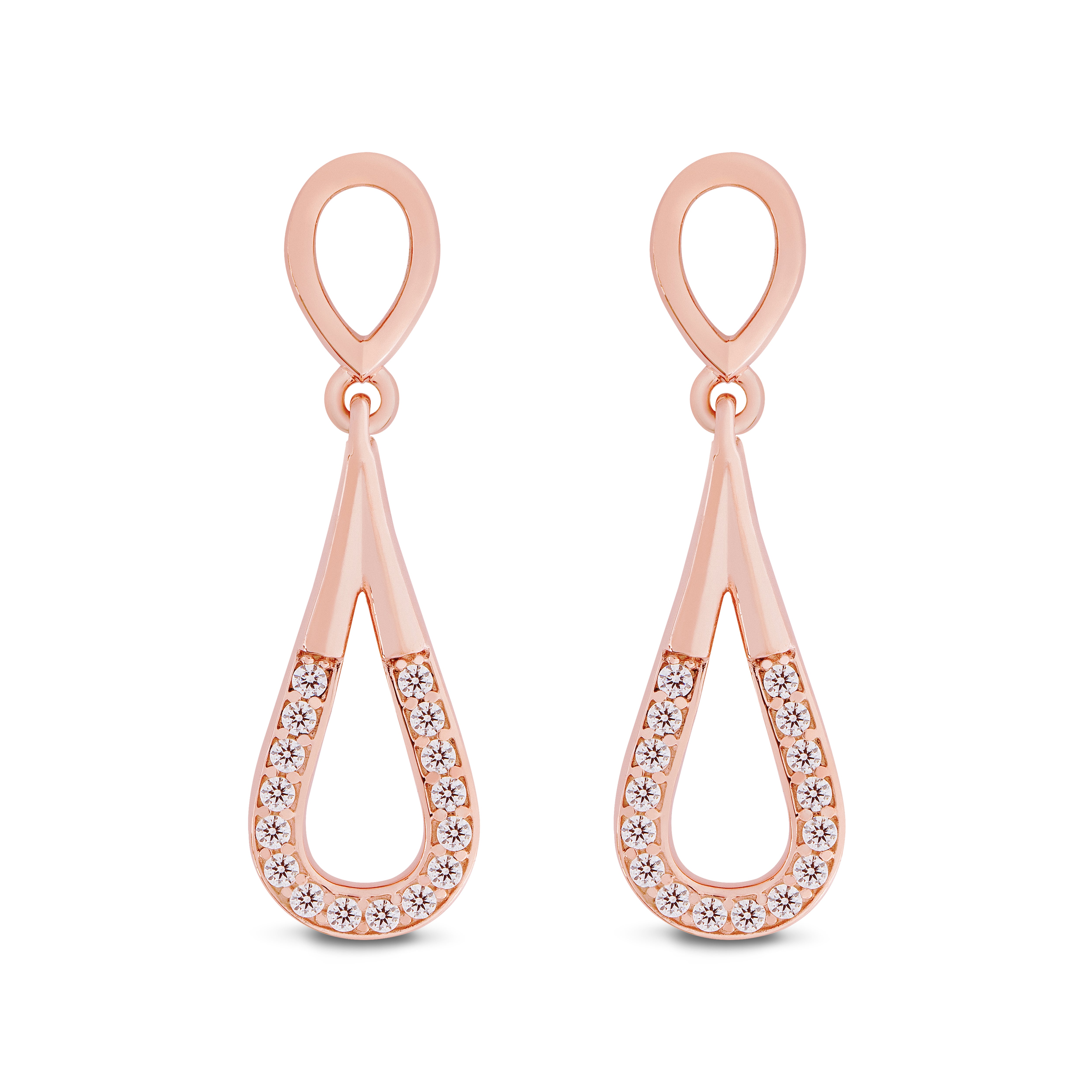 Everlasting Earrings - Rose Gold