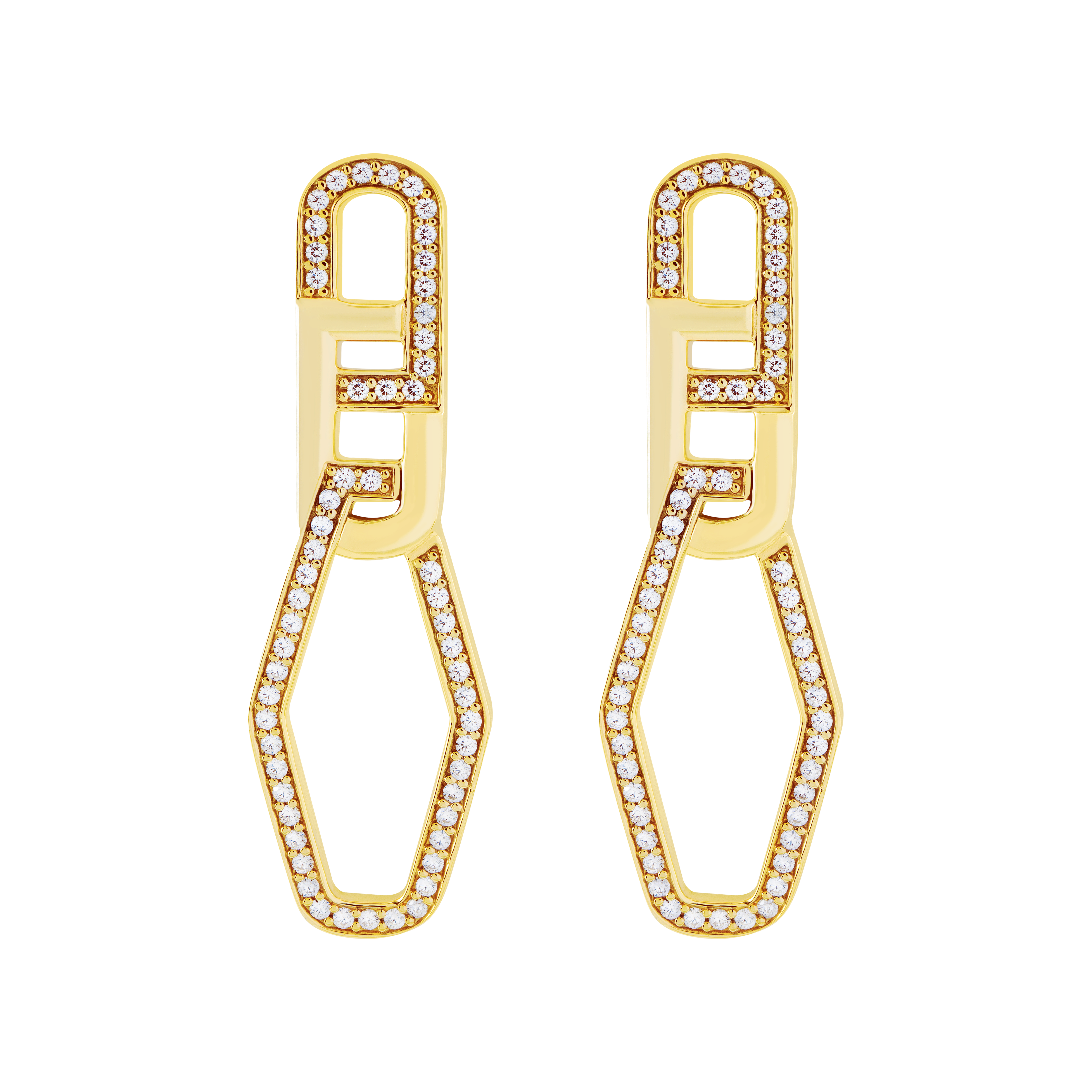 Riviera Earrings - Gold