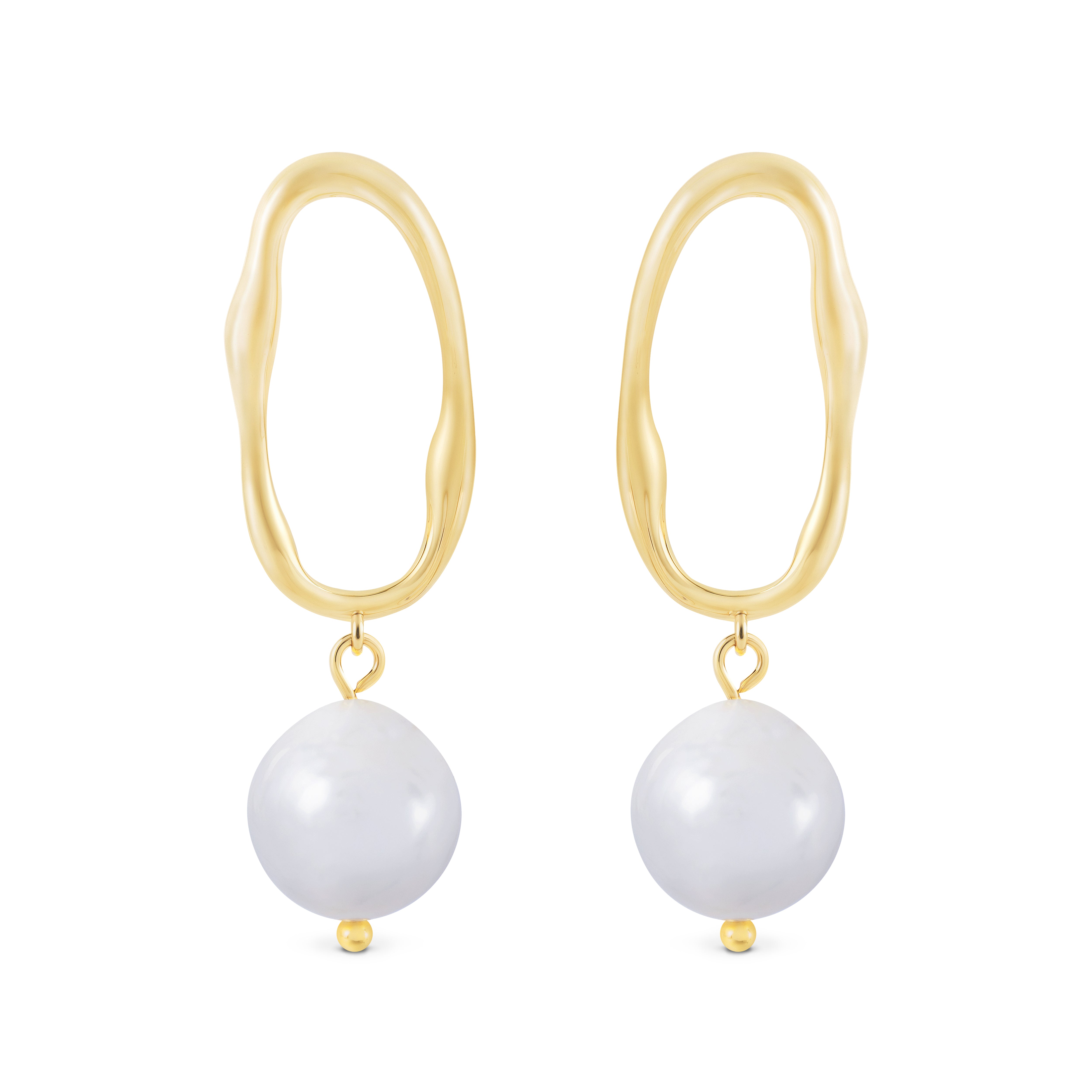 Ophelia Earrings - Gold